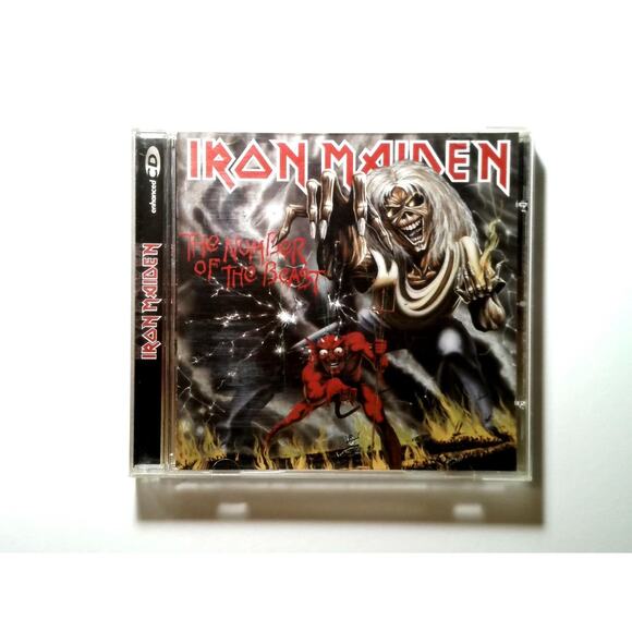 Iron Maiden - The Number Of The Beast CD - Enhanced RAW Power CD Heavy Metal - Picture 1 of 3